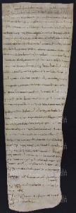 24 B.9.XXIVr, Donazione fatta da Walderada a favore di Varino vescovo, Pavia, [1018-1019, feb. 18]